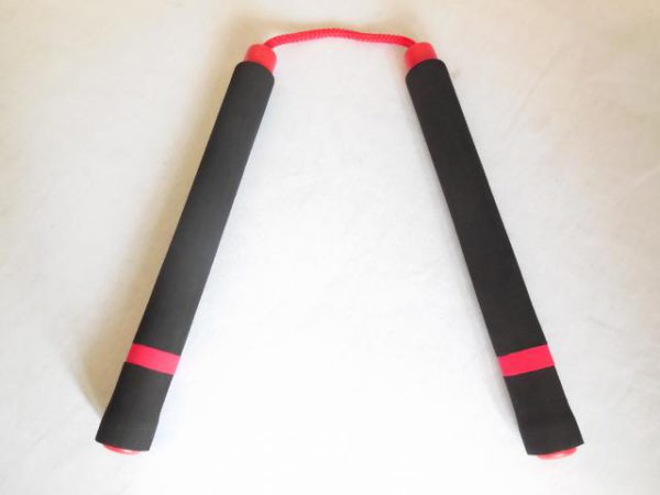 Nunchaku de Goma con Soga Largo