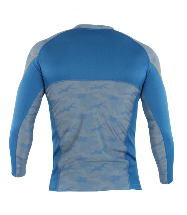Rashguard Camo Mangas largas Adidas Blue - Imagen 2