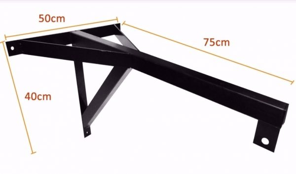 Soporte de bolsa para pared